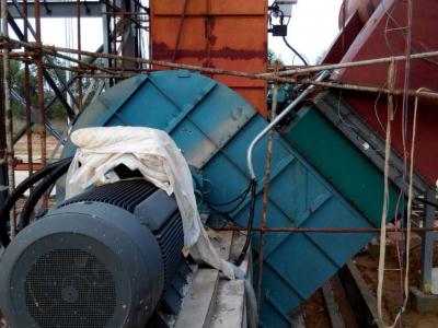 脫硫風機安裝現(xiàn)場